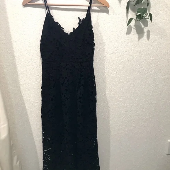 Astr | Dresses | Astr Formal V Neck Black Lace Dress With Thin Adjustable Strap | Poshmark Astr | Dresses | Astr Formal V Neck Black Lace Dress With Thin Adjustable Strap | Poshmark